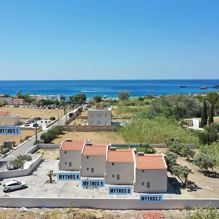Mythos Villas Damnoni Esterno foto